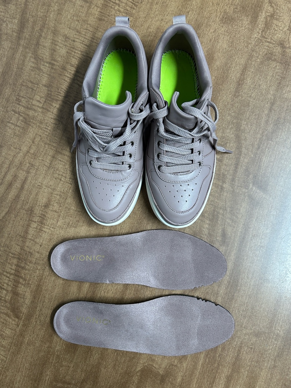 Vionic Elise Women's Sneakers 7.5 M Magnolia Dusk Mauve Lace Up Walking Shoes
AA - Picture 10 of 15